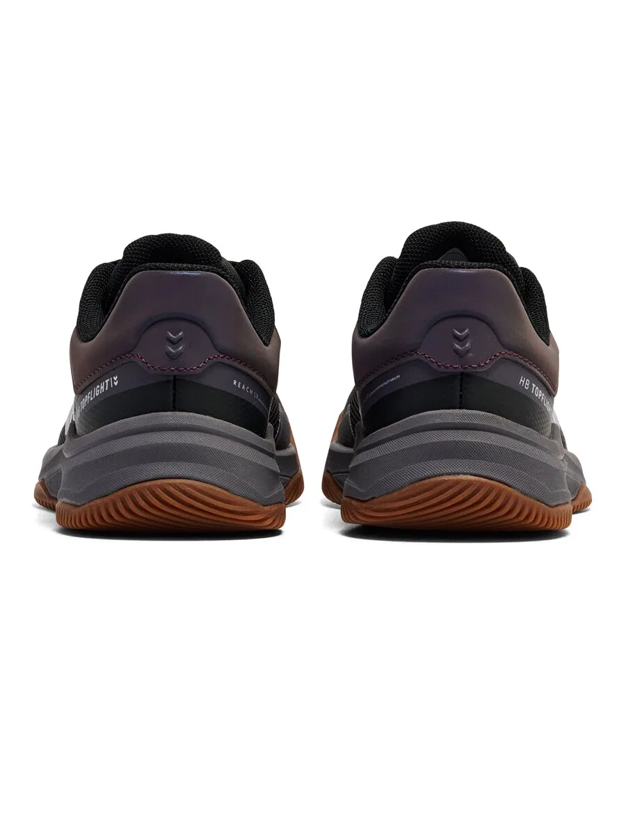 Спортивные кроссовки Hummel 'Topflight Pro' в цвете антрацит, серебристо-серый — фото 2