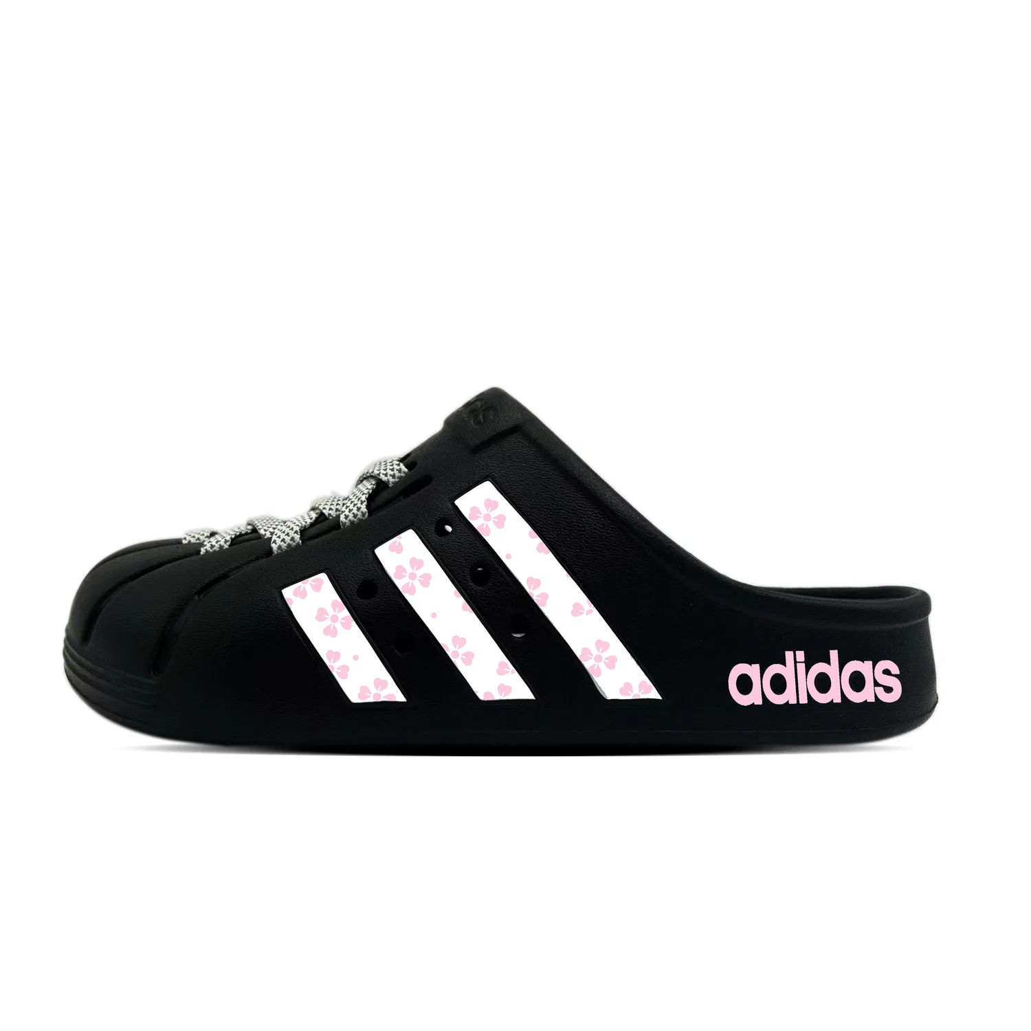 Детские клоги Adidas ADILETTE CLOGS, Pink