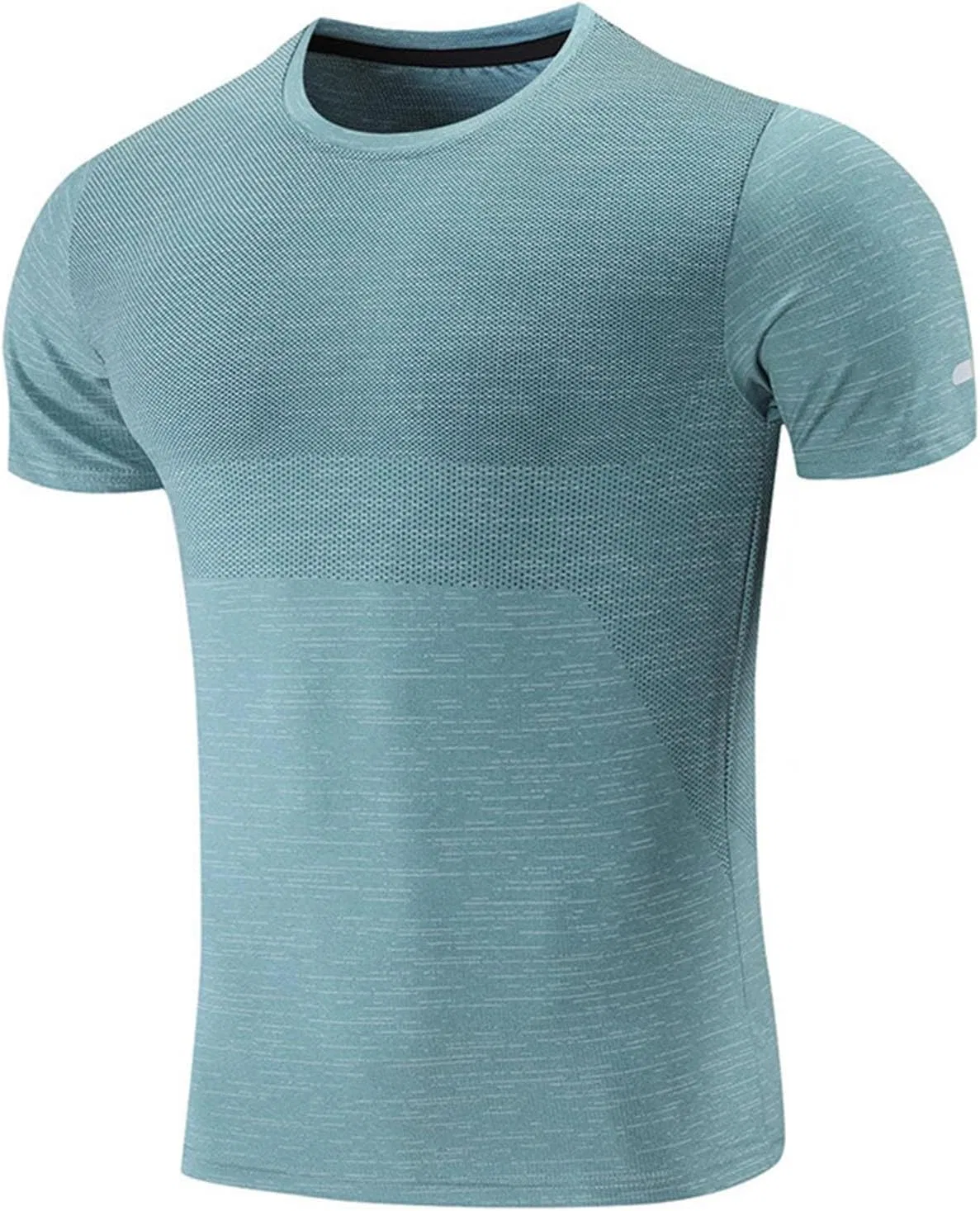 Мужская футболка с коротким рукавом для фитнеса, Mint Green — фото 2
