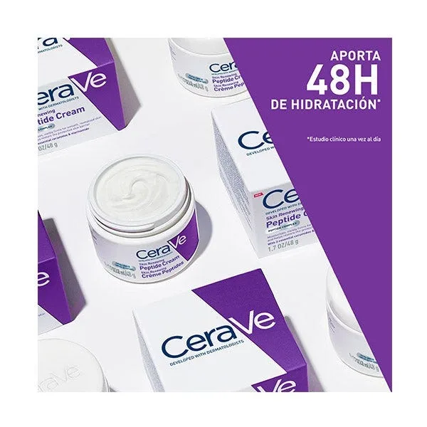 Крем для лица CeraVe — Crema Con Péptidos Skin Renewing 48GR — фото 3