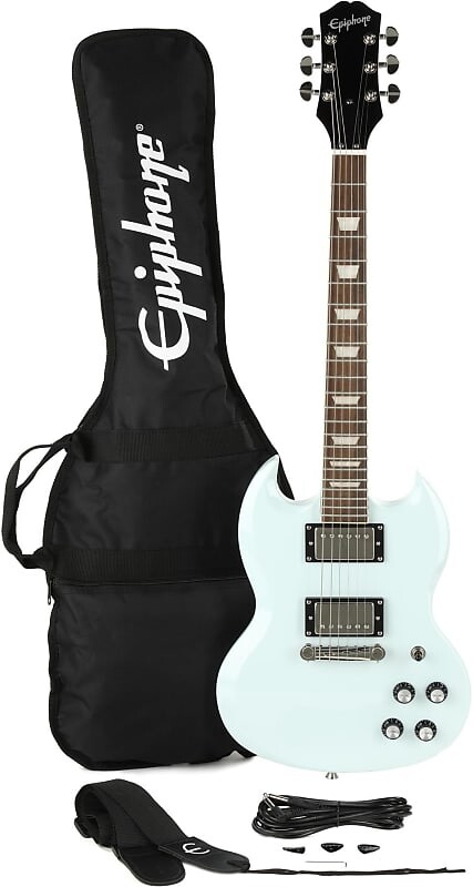 

Электрогитара Epiphone Power Players SG - Ice Blue ES1PPSGFBNH1