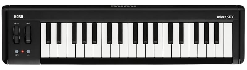 

Korg microKEY2 37-клавишный USB MIDI-контроллер с питанием от iOS и входом для педали MICROKEY237