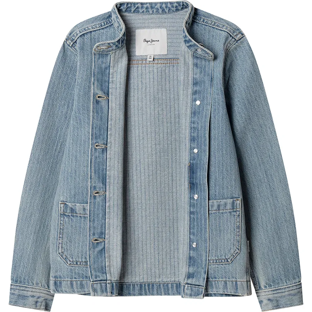 Джинсовая куртка Shelly Pepe Jeans, синий — фото 3