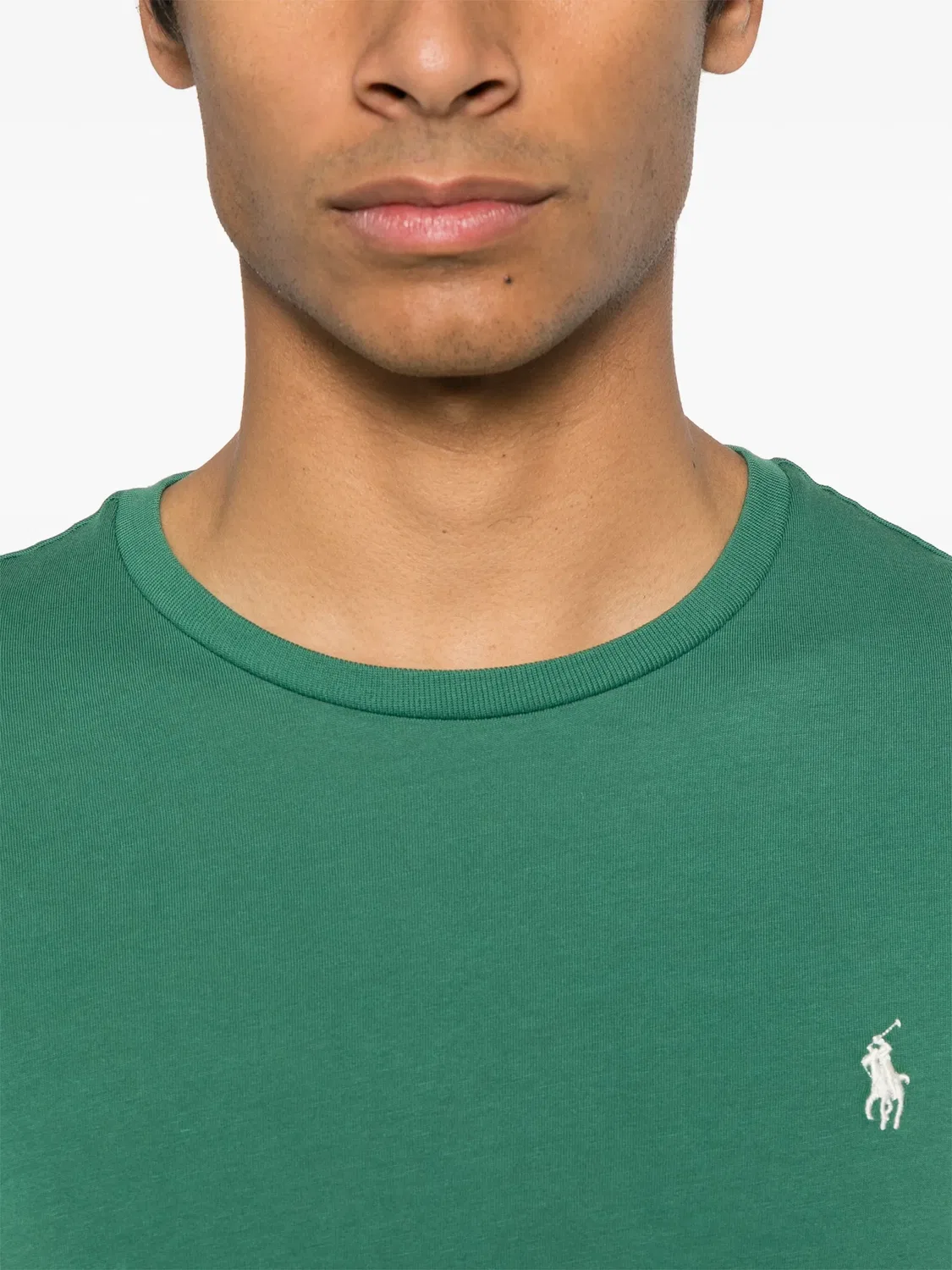 Polo Ralph Lauren Футболка Pony, зеленая — фото 2