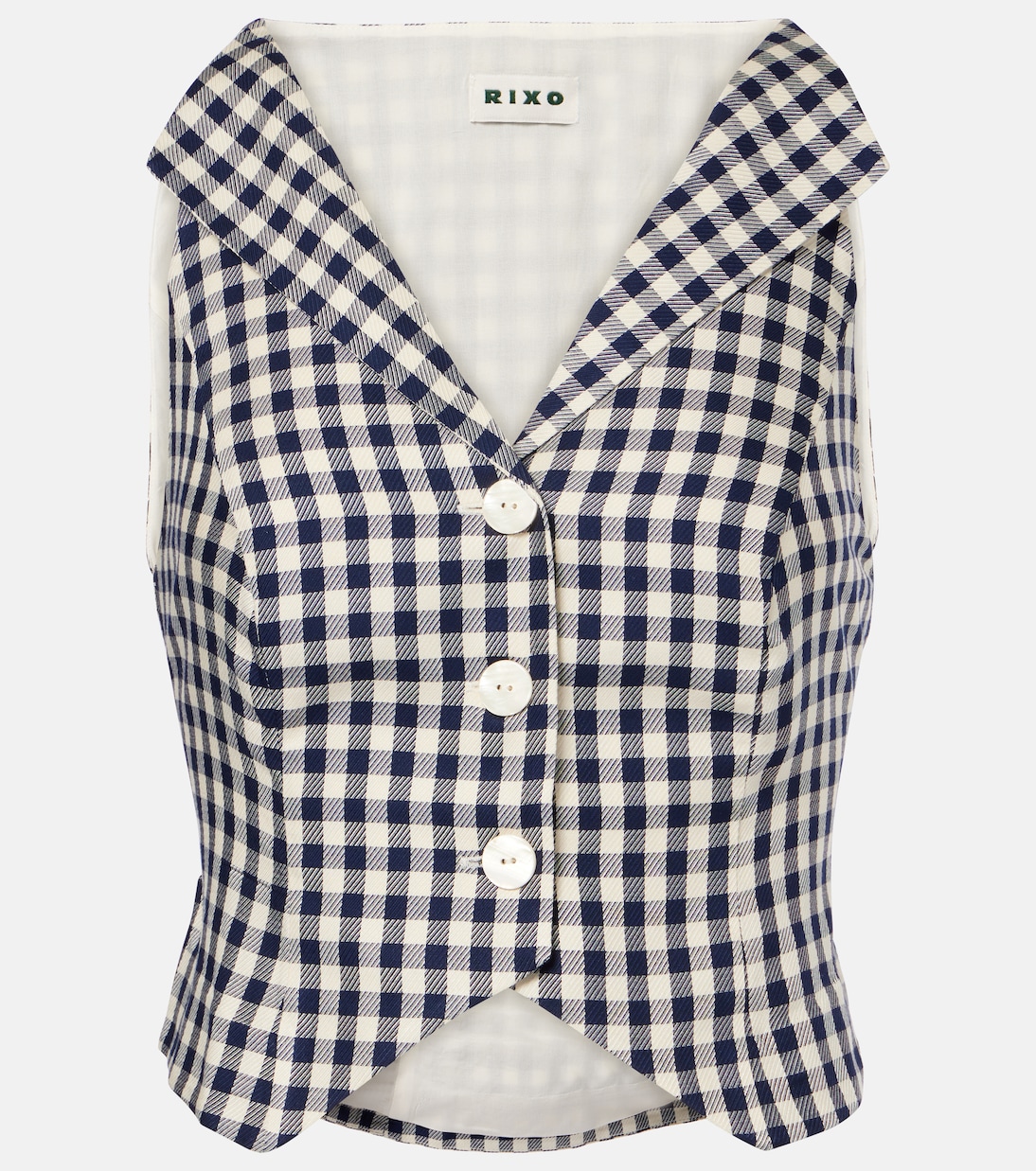 

Клетчатый жилет Тигги Rixo, French Check Navy