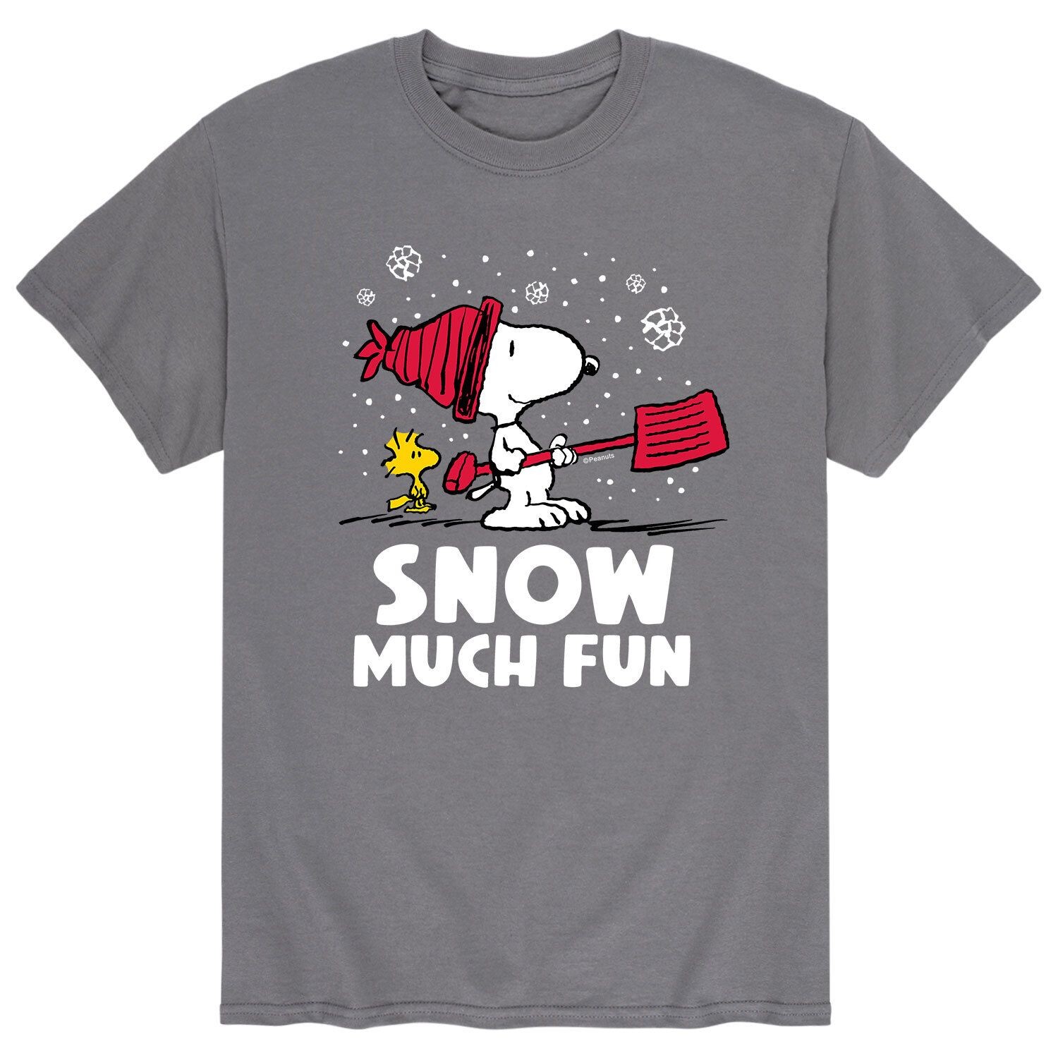 

Мужская футболка Peanuts Snoopy "Snow Much Fun" Licensed Character