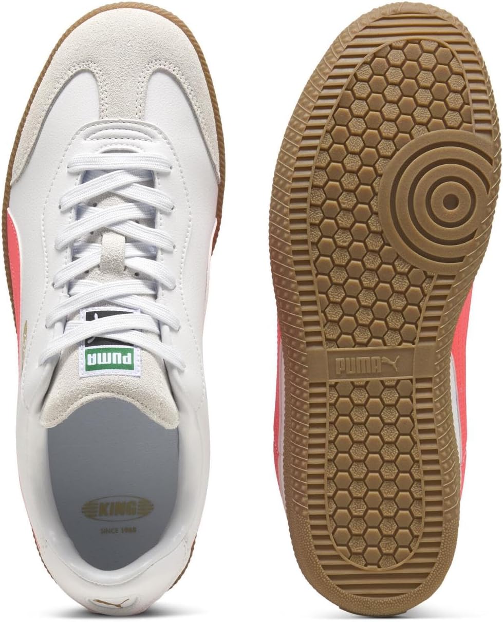 Кроссовки Puma Flyer Runner из сетки для взрослых, унисекс, белый/красный — фото 3