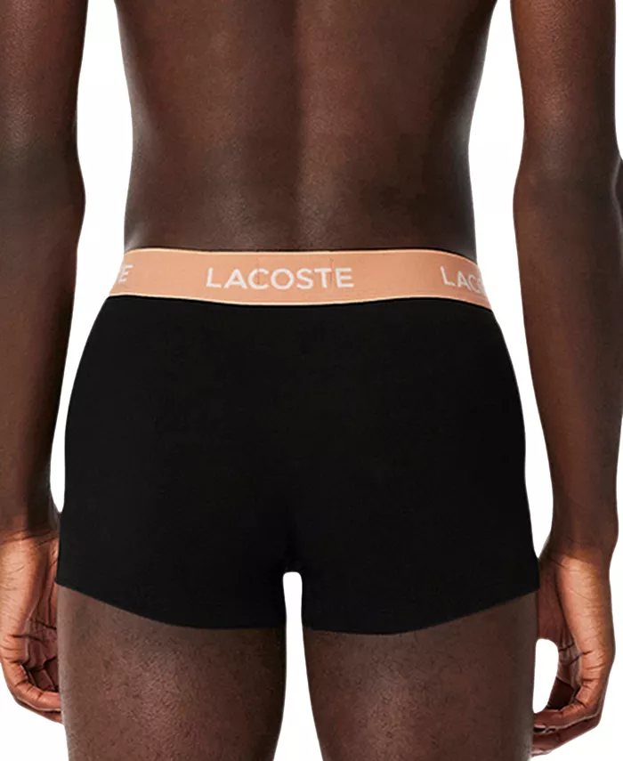 Трусы-боксеры Lacoste, комплект из 5 штук, классическая посадка — фото 3