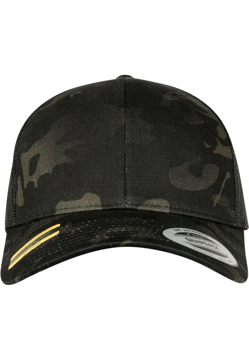 

Flexfit Flex Cap " Flexfit Unisex Retro Trucker Multicam", черный