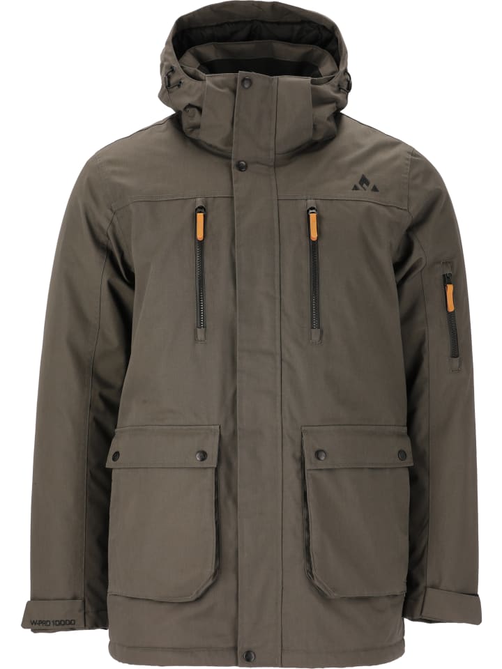 

Функциональная походная куртка цвета 1071 Black Ink Whistler