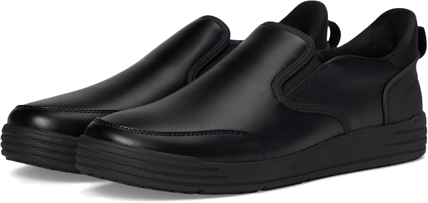 

Мужские слипоны Nunn Bush Kore City Work Ez с противоскользящей подошвой, вдохновленные спортивной обувью, удобные для носки без шнурков, черный