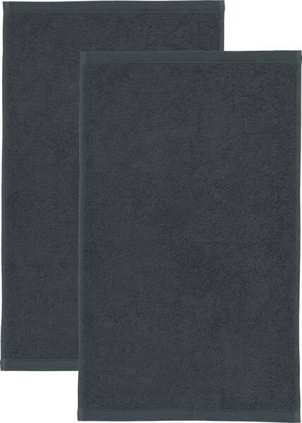 

Гостевое полотенце Erwin Müller 2er-Pack 155414, 30x1x50 см, антрацитовый