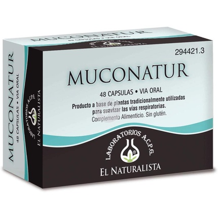 

Muconatur 48 капсул, каждая упакована по 1 шт El Naturalista