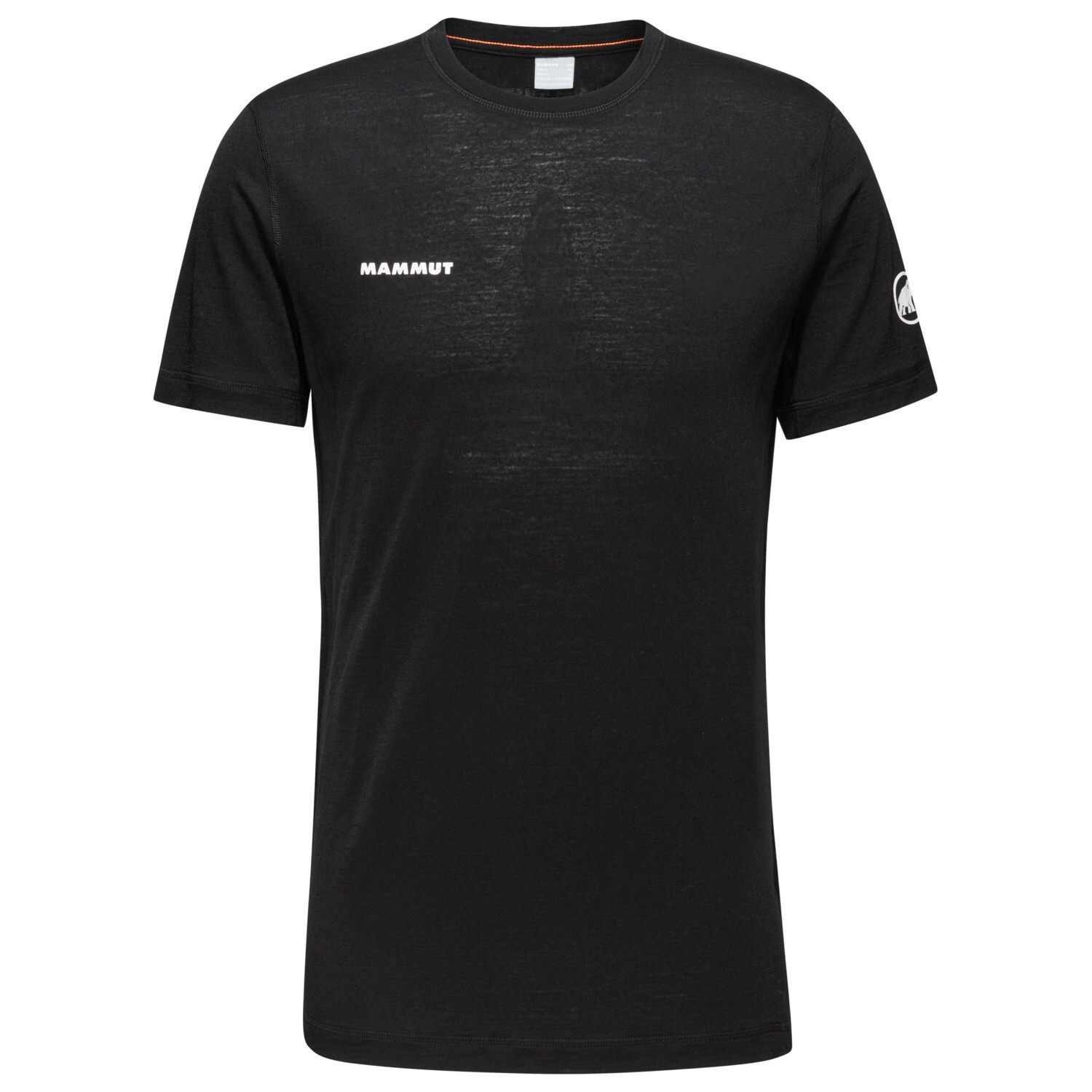 

Функциональная рубашка Mammut Tree Wool Firstlayer T Shirt, черный