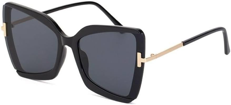 

- Большие солнцезащитные очки для женщин, роскошные винтажные квадратные солнцезащитные очки для женщин, модные очки «кошачий глаз», солнцезащитные очки UV400 MTZJH, One Color