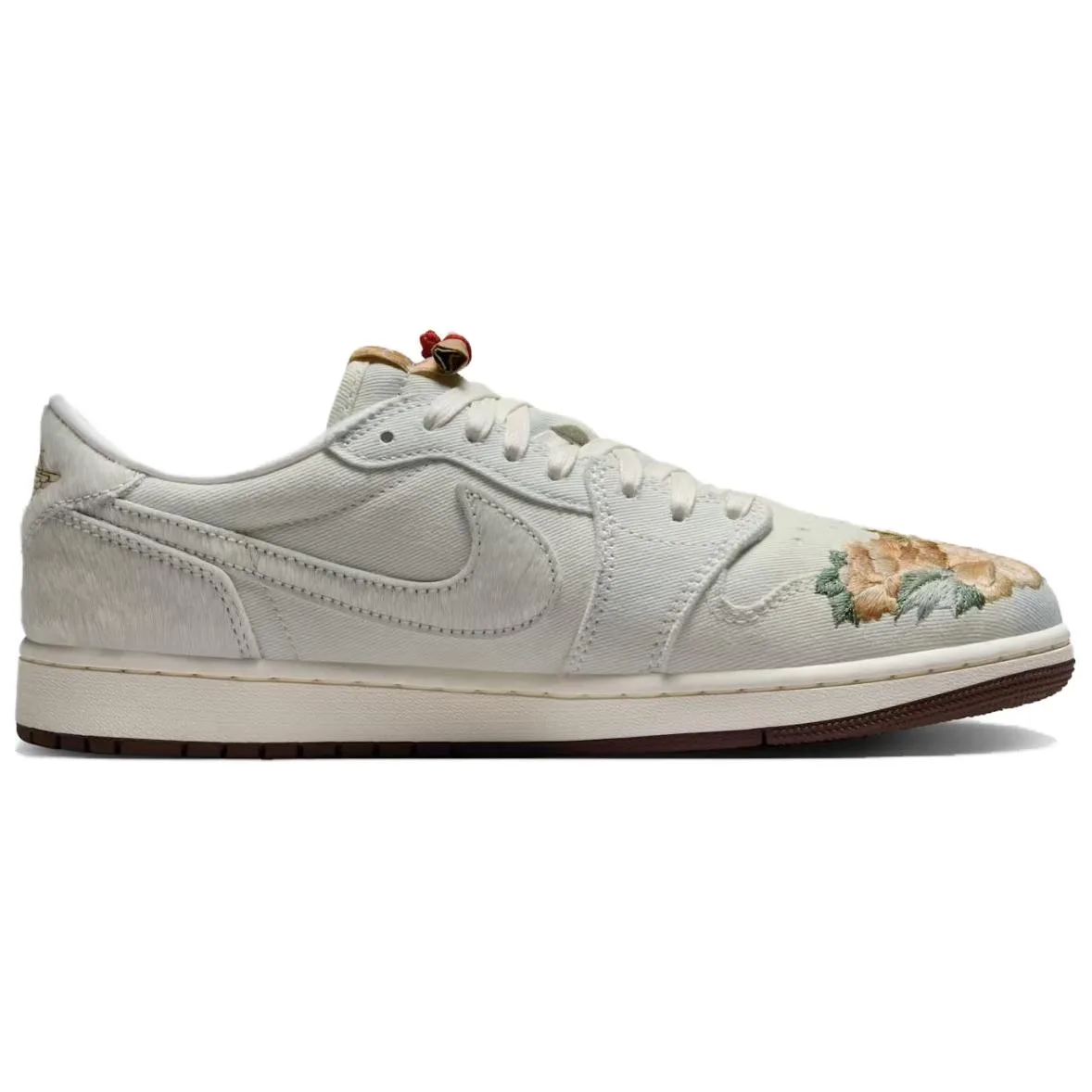 Jordan Кроссовки Air 1 Low top Vintage Unisex бело-голубые — фото 3
