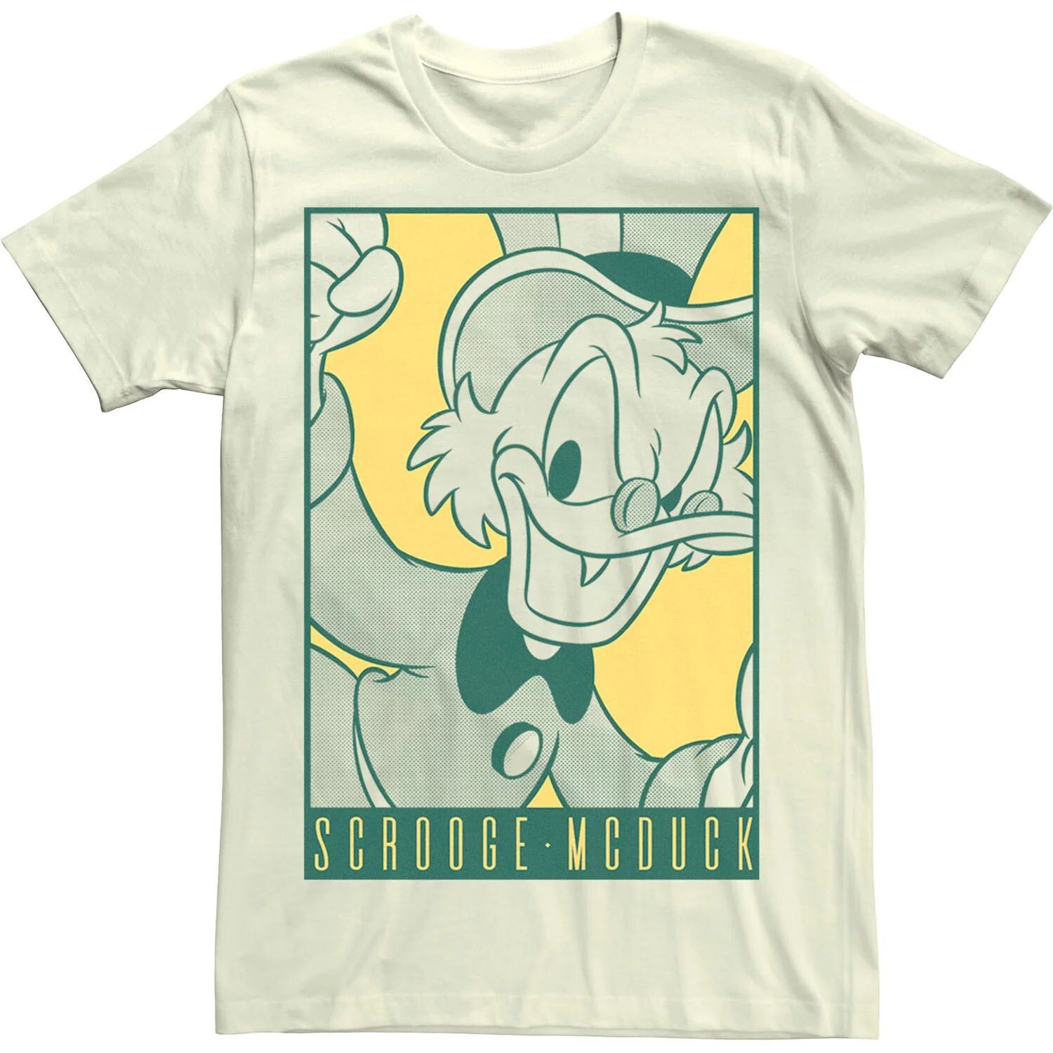 

Мужская футболка Disney DuckTales Scrooge McDuck с портретом из комиксов Licensed Character