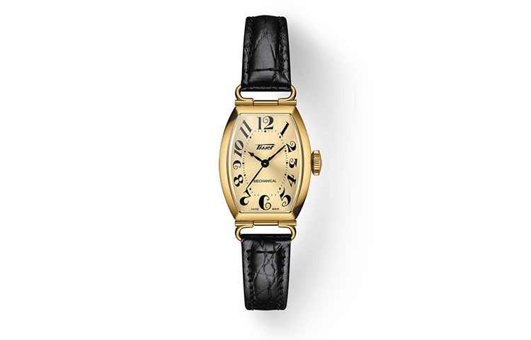 

TISSOT Женские наручные часы с автоматическим механизмом серии Porto, циферблат 22*30,1 мм, золотой T128.161.36.262.00