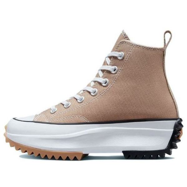 

Кроссовки run star hike platform high 'hemp' Converse, коричневый