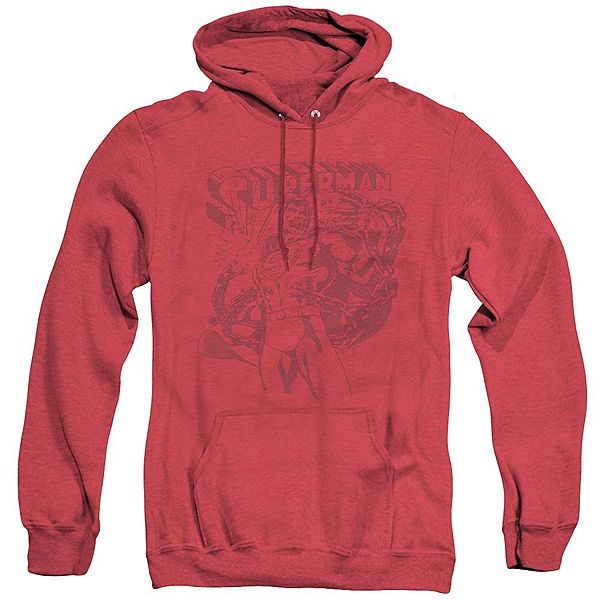 

Толстовка с капюшоном Superman code red adult heather Licensed Character, Красный, Толстовка с капюшоном Superman code red adult heather Licensed Character