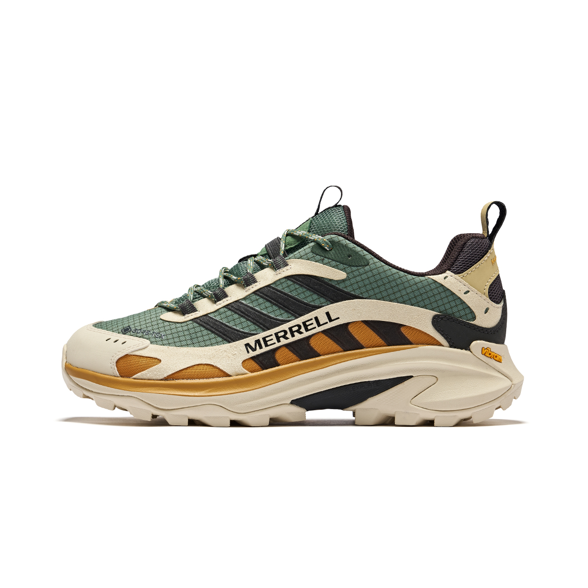 

Moab Speed 2 Gore Tex Hedge Green MERRELL, Зеленый Бежевый Серый