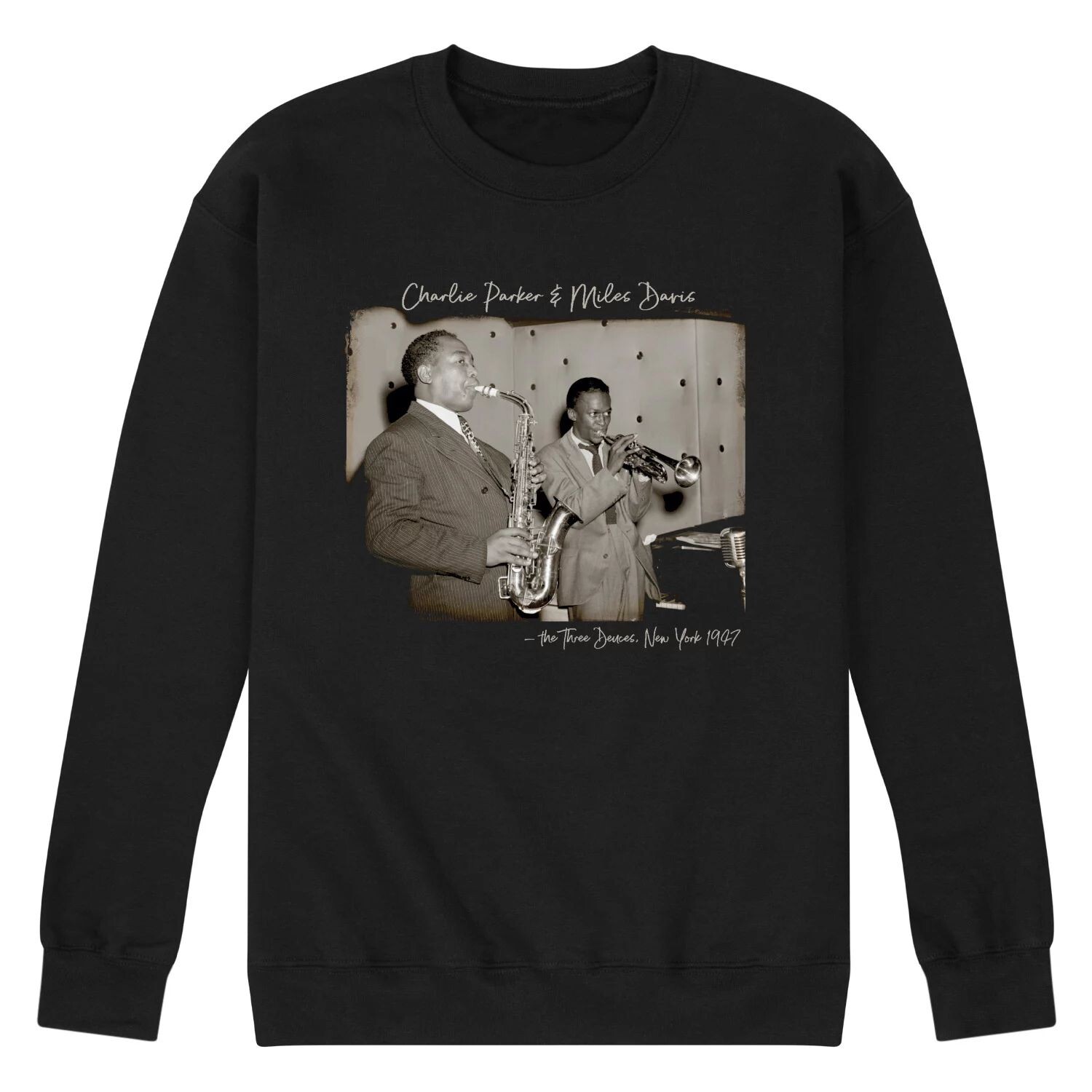 

Мужской свитшот Charlie Parker The Three Deuces Licensed Character