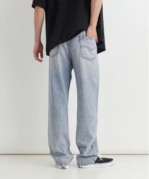 【Levi's】565 Свободные прямые джинсы (винтажный стиль / свободный деним / градиентный цвет) — фото 4