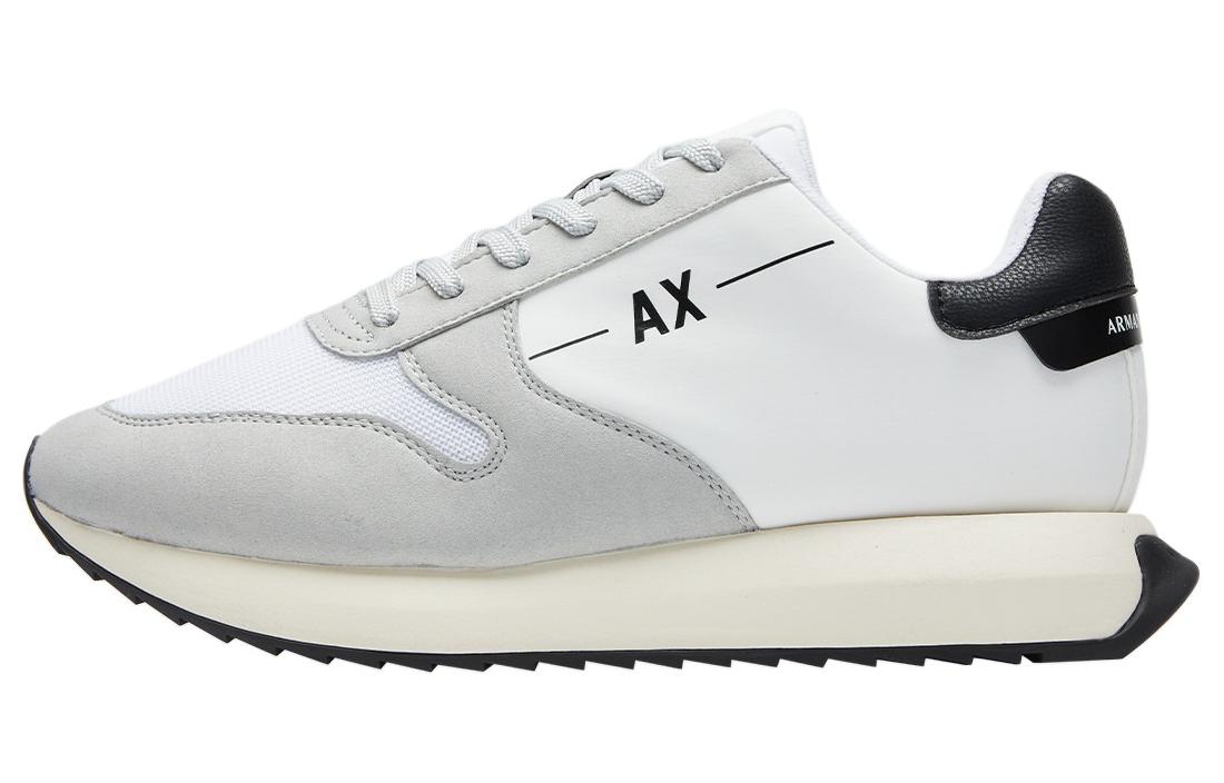 

ARMANI EXCHANGE Низкие повседневные туфли AE, мужские, серо-белые
