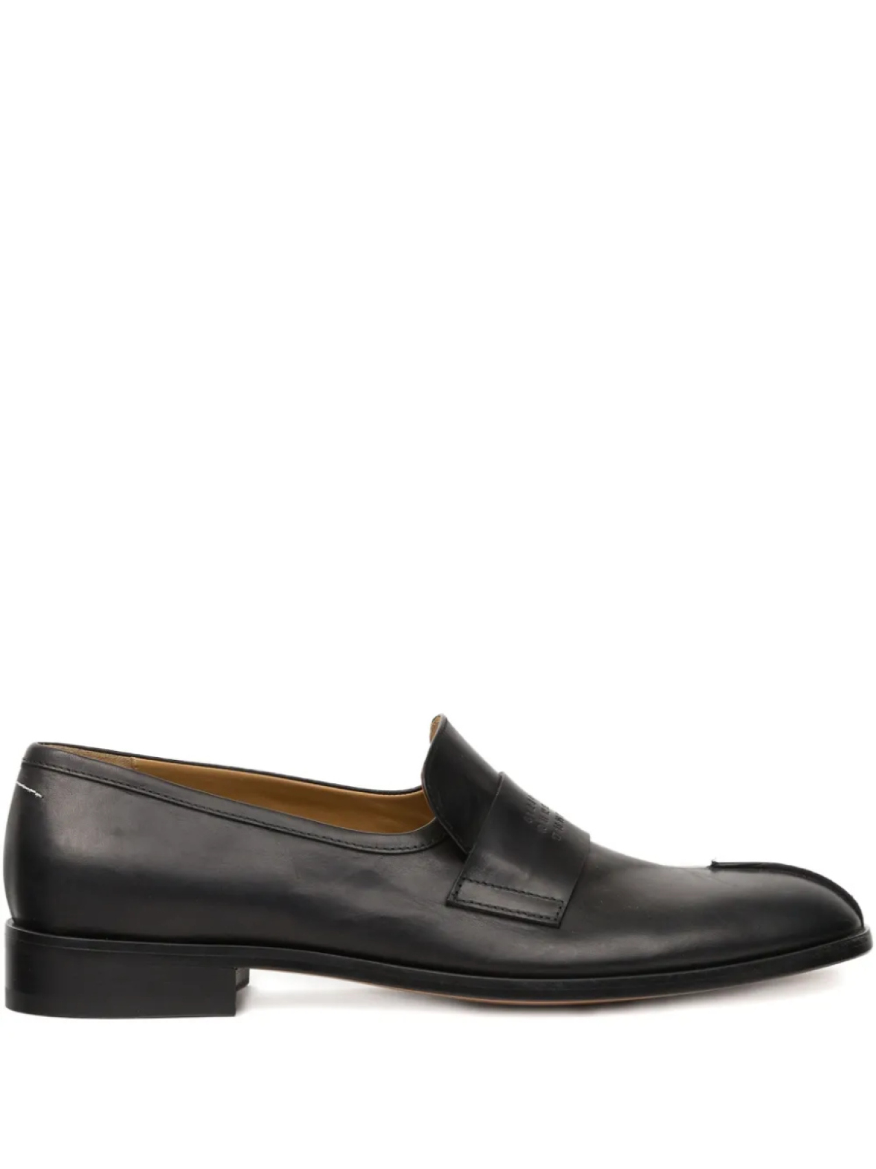 

MM6 Maison Margiela лоферы Tabi, черный