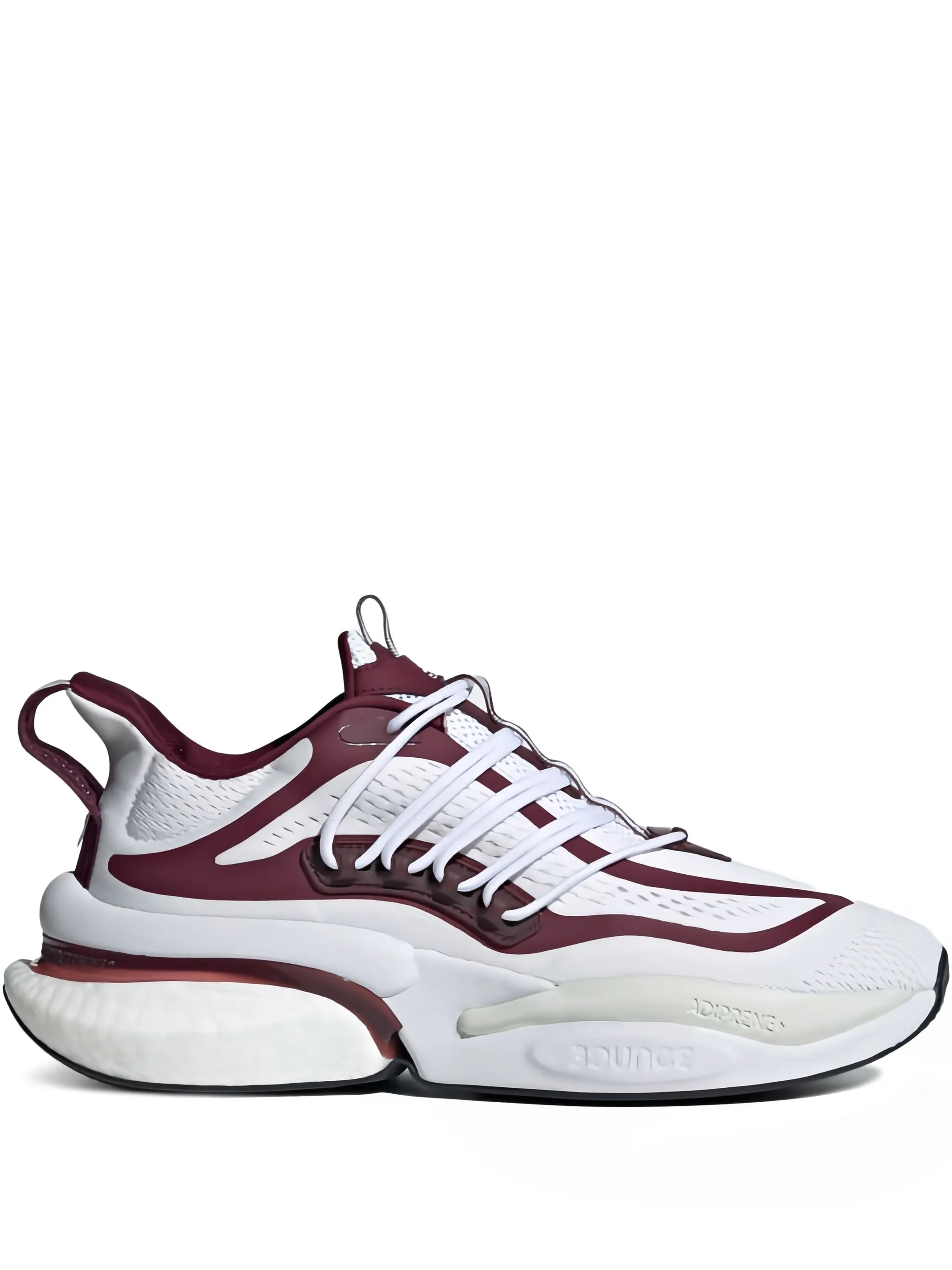 

Кроссовки Mississippi State Alphaboost V1 Cloud White/Team Maroon/Cool Adidas, белый