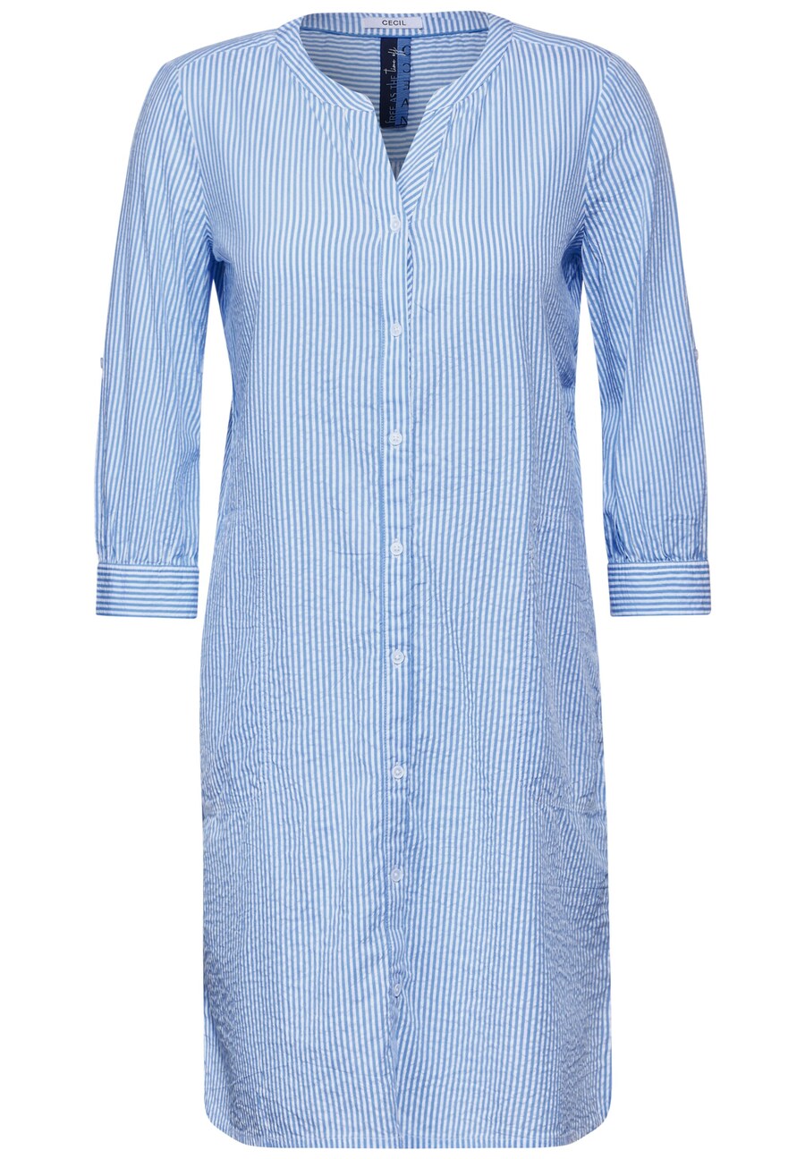 

Платье рубашка CECIL Shirt Dress, светло-синий