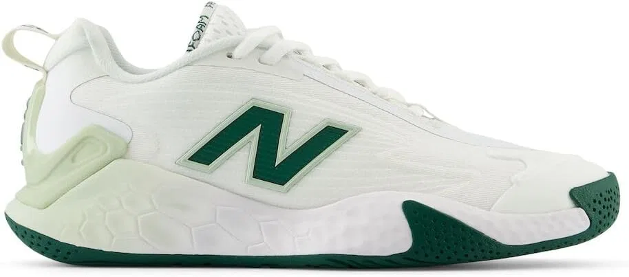 Кроссовки для тенниса Fresh Foam X Ct-Rally New Balance, White/Marsh Green — фото 3