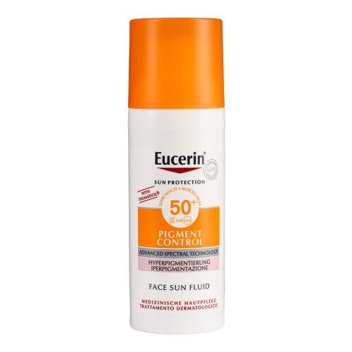 

Eucerin, Sun Pigment Control SPF 50+, защитная жидкость, 50 мл