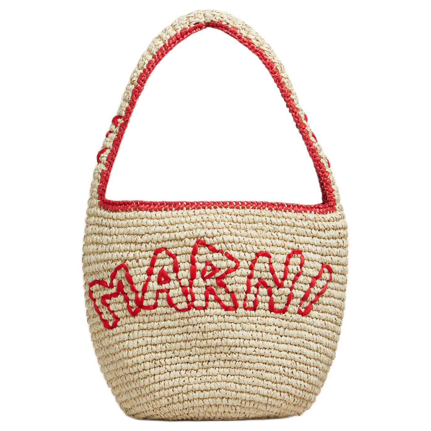 

MARNI Маленькая детализированная сумка хобо с логотипом