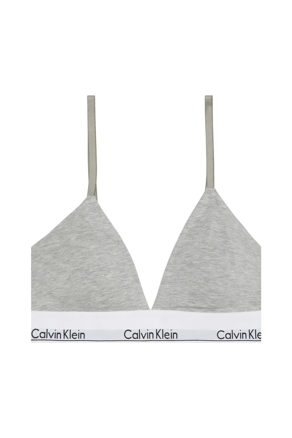 Женский бюстгальтер без поролона Calvin Klein, Grey