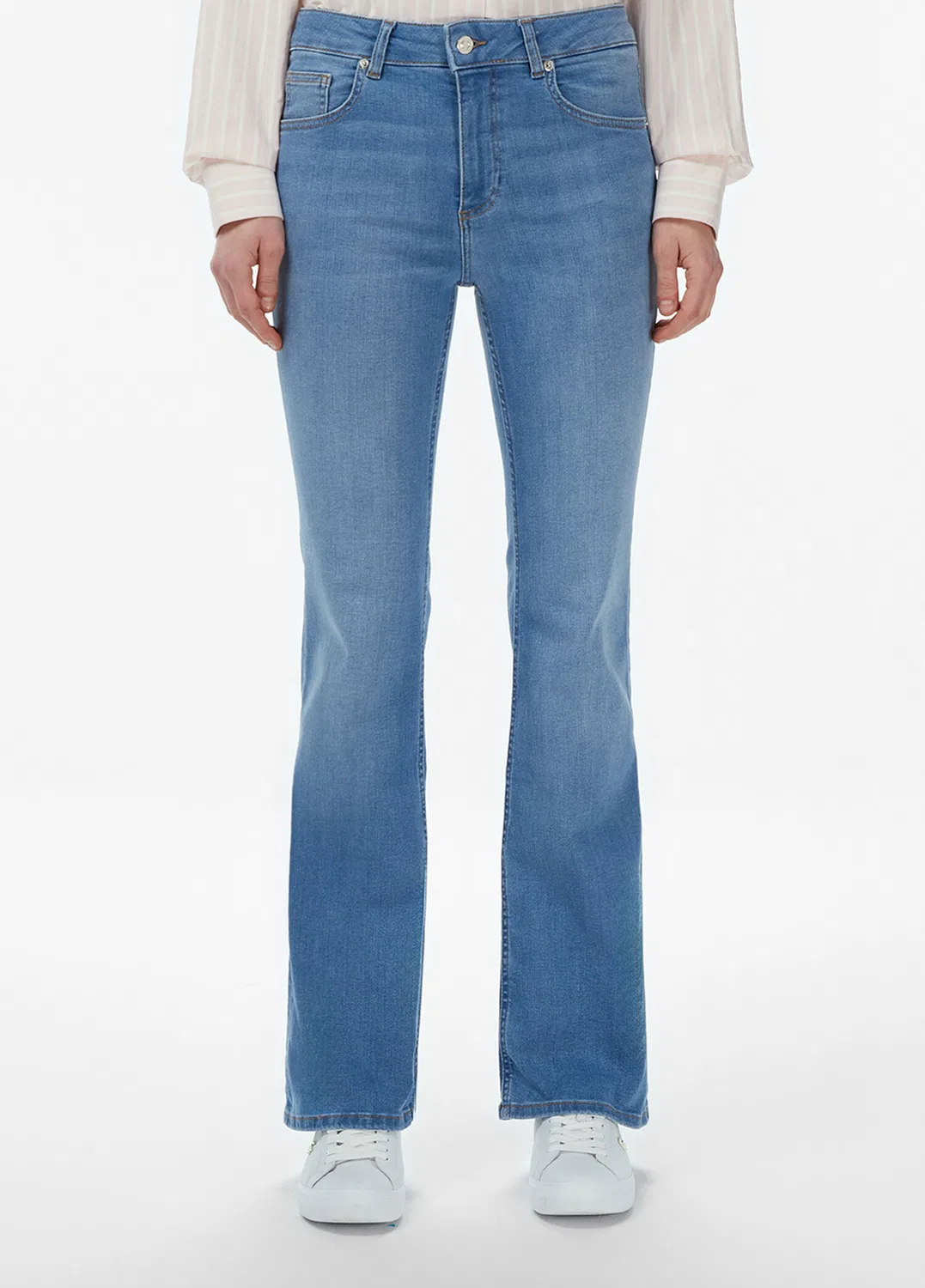 Джинсы Lacoste Slim Fit, синие — фото 3