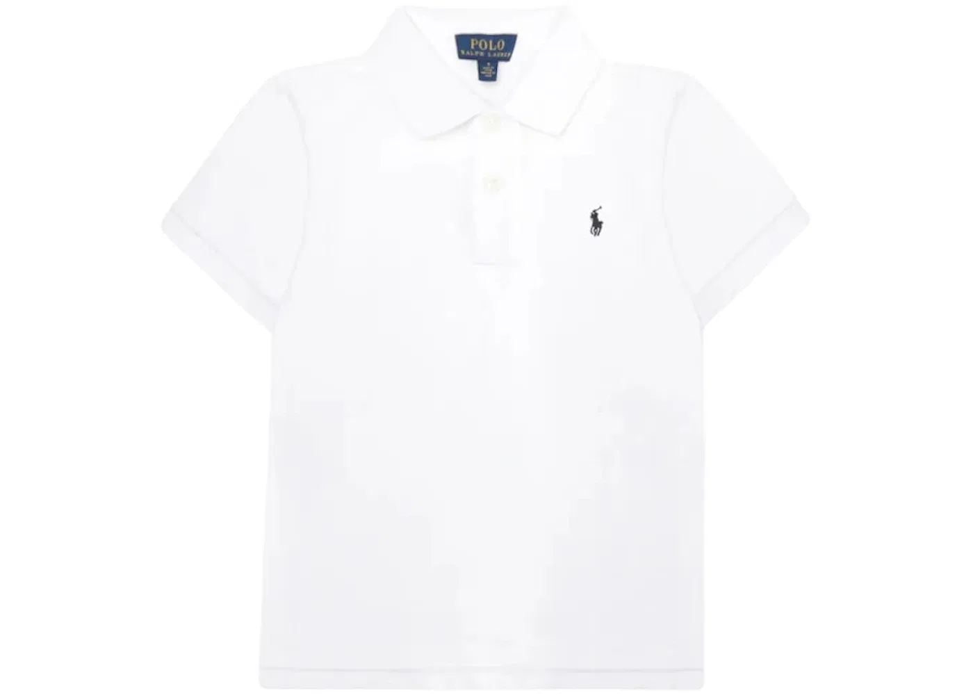 Детское поло с коротким рукавом Polo Ralph Lauren, White