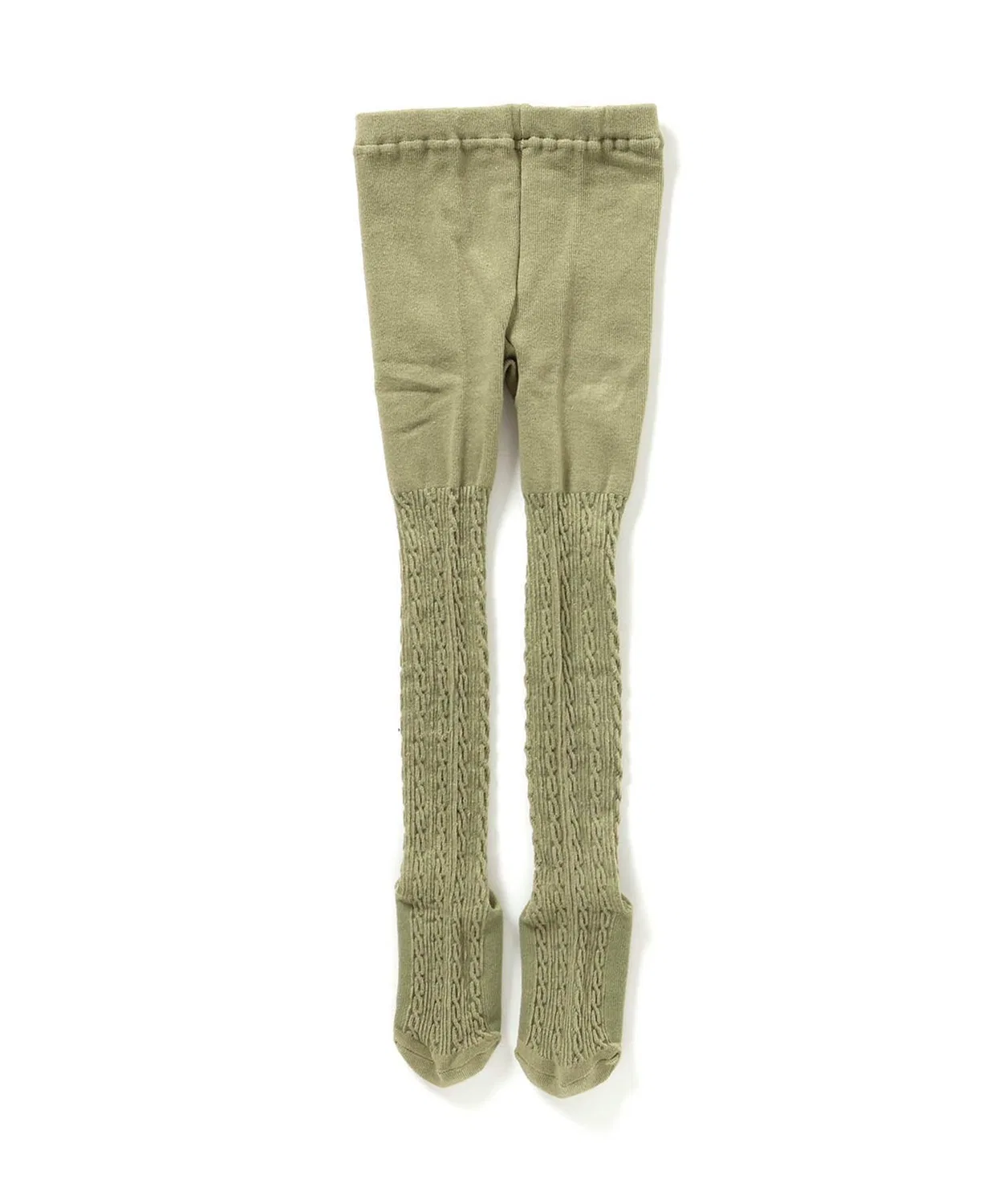 Детские кабельные колготки BREEZE, Khaki