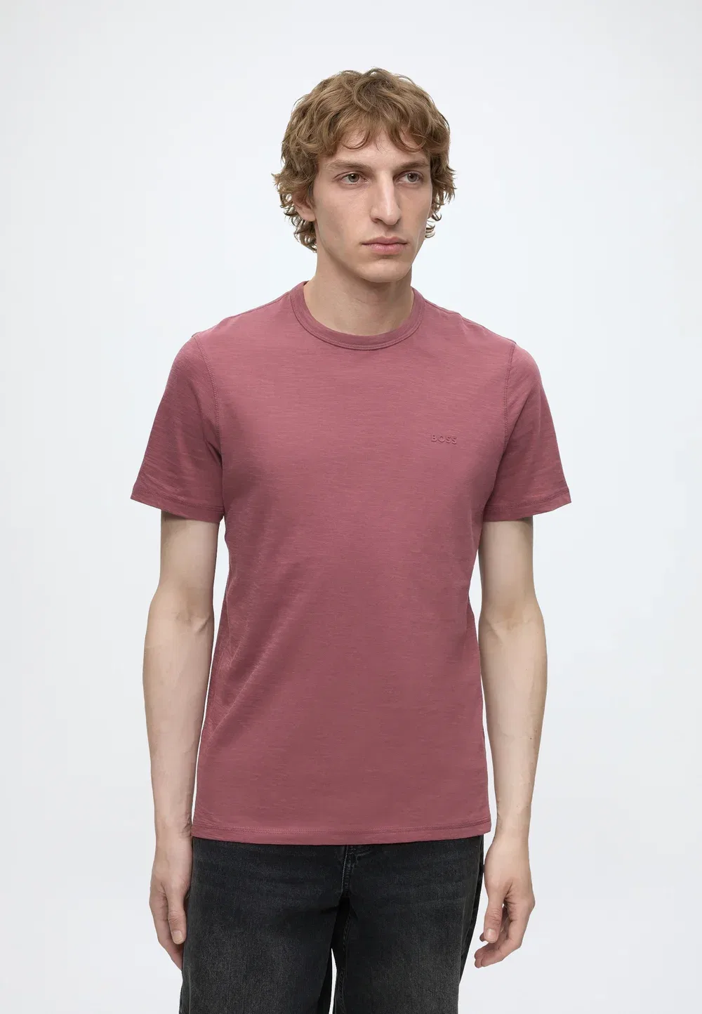 Tegood 10240843 01 - базовая футболка Boss, Medium Red