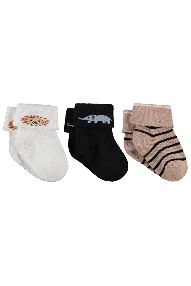 Детский набор носков для мальчиков с узором Curly Top Patterned Civil Baby, Standard