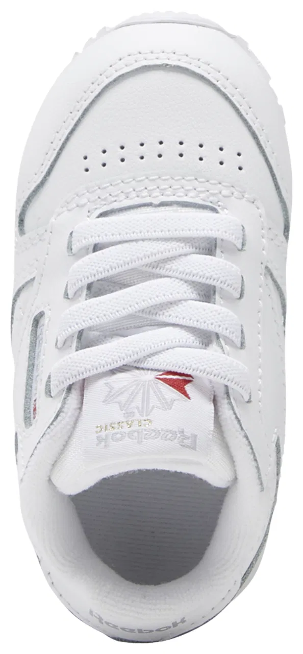 Кроссовки для мальчиков Classic Leather Reebok, белый — фото 4