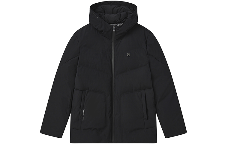 

Пуховик мужской Jet Black FILA, Черный, Пуховик мужской Jet Black FILA