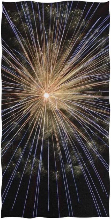 Мочалка, Feuerwerk, MONTOJ, 76,2x38,1 см, Mehrfarbig