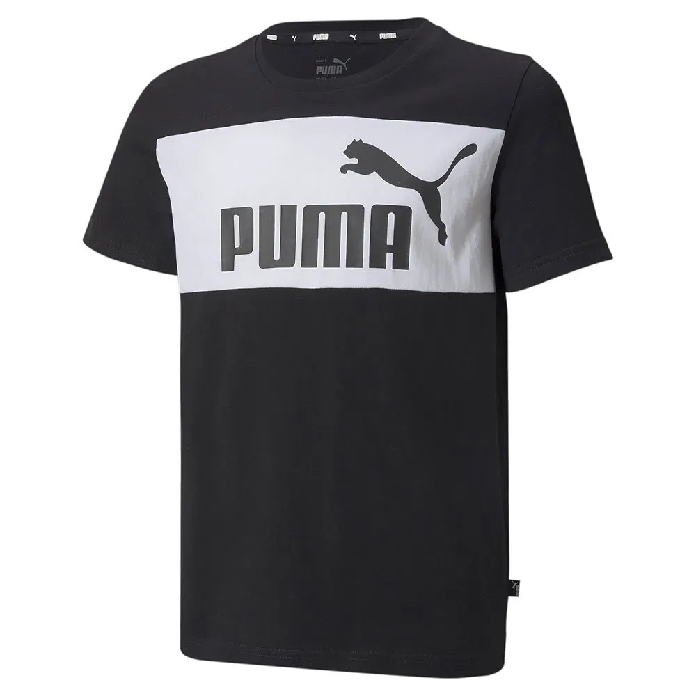 Футболка с цветными блоками Puma, черный