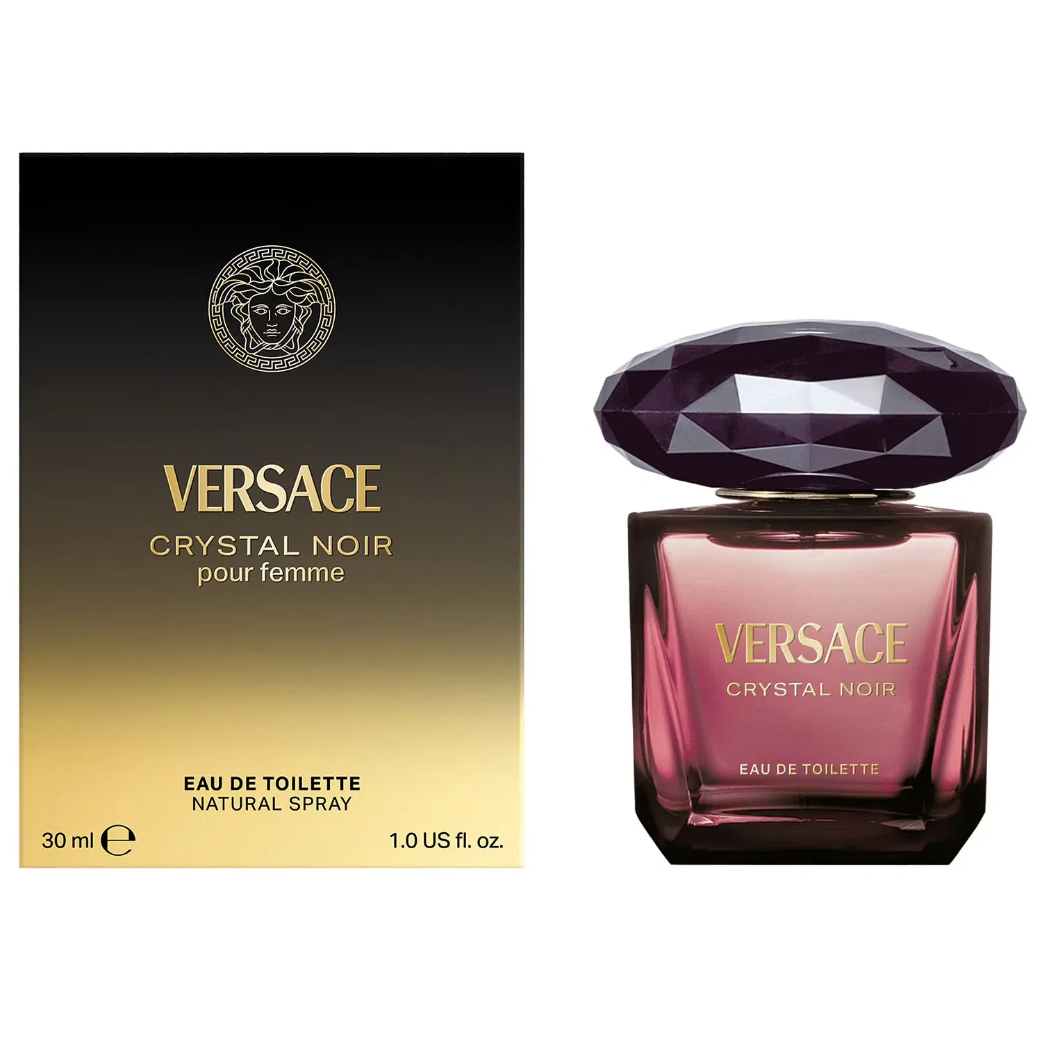 Парфюмерная вода Crystal Noir 30 мл VERSACE — фото 3