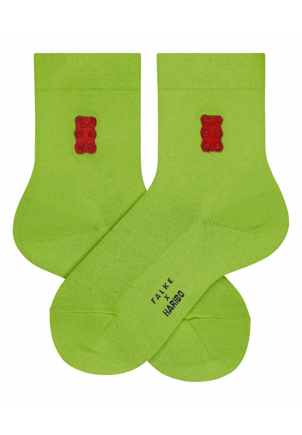 Носки FALKE X HARIBO EMBROIDERY MOTIF, цвет leaf green — фото 4
