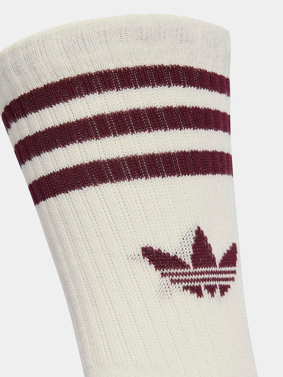 Носки, высокие, 3 пары, adidas Originals, коричневый — фото 4