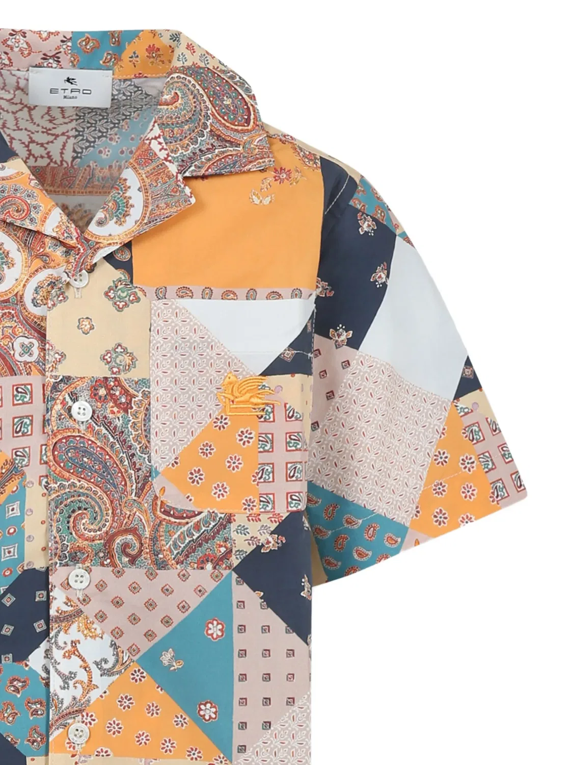 ETRO Рубашка для мальчиков розового цвета из 100% хлопка — фото 2