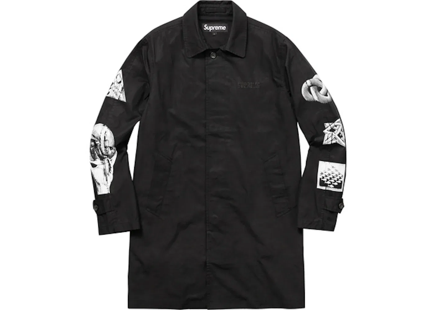Мужское пальто MC Escher Supreme, Черный