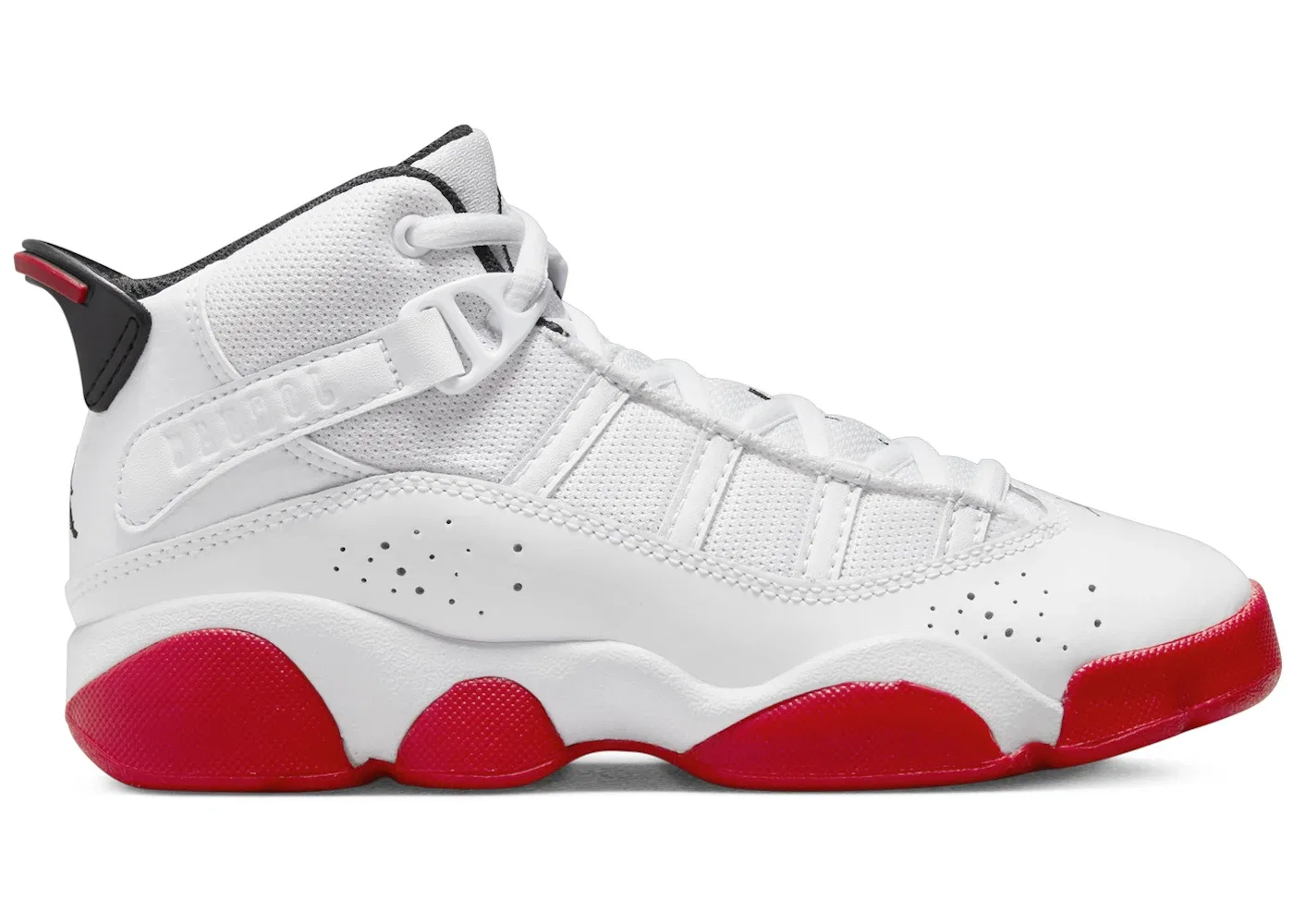 Детские кроссовки Lifestyle Jordan 6 Rings, White/Black/University Red